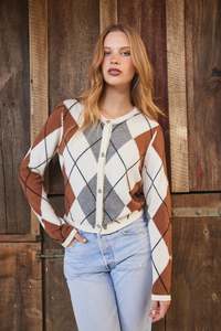 Diamond Cardi