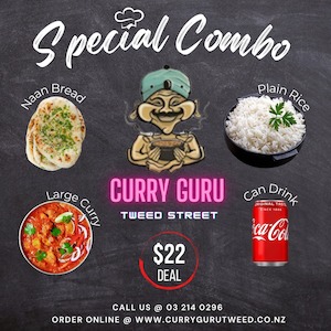 Products: Combo Meal - Curry Guru Tweed Street