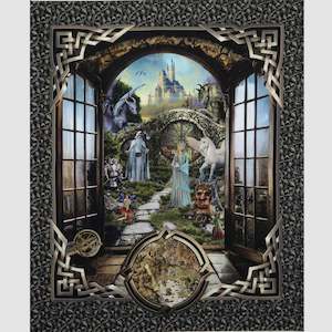 Craft Cotton Fabric: Legendary Journeys - Panel