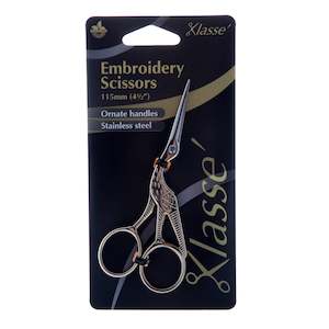 Haberdashery: Embroidery Scissors - Stork Handle