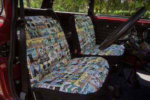 ON SALE - Cats - Classic Mini Front Seat Covers
