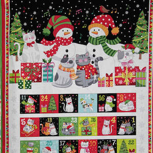 Christmas Panels: Santa Paws