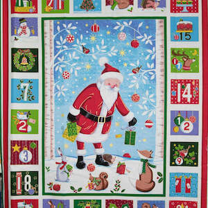 Christmas Panels: Merry Christmas Advent Calendar Panel