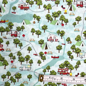 Cars: Holiday Campsite Map