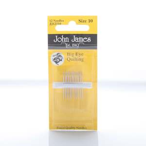 Hand Sewing Needles: Big Eye Quilting Needles