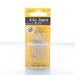 Hand Sewing Needles: Milliners/Straw Needles