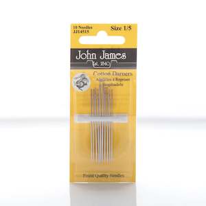 Hand Sewing Needles: Cotton Darners