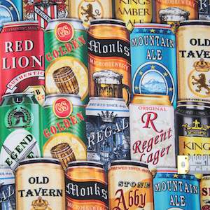 Food And Drink: Ale House - Beer Cans