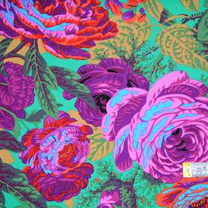 Kaffe Fassett: Kaffe Fassett Collective - Floral Burst Green