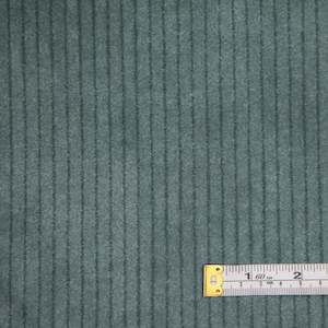 Cotton: Woolies Flannel Teal Stripe