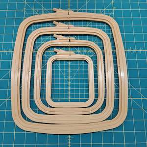 Christmas Presents: Embroidery Hoops - Square Plastic