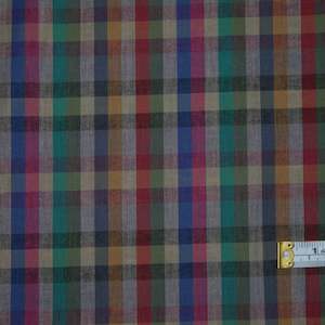 Fabric Tartan Checks: Kyoto Cotton Check