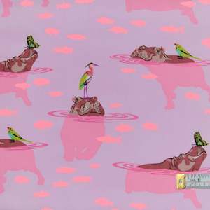 Tula Pink: Everglow - My Hippos Don't Lie - Nova