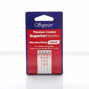 Sewing Machine Needles: Superior Microtex Needles
