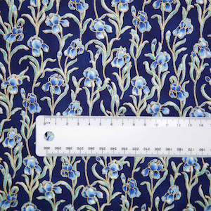 Florals: Peacock Garden - Blue Irises