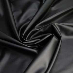Polyester: Coated Ponte
