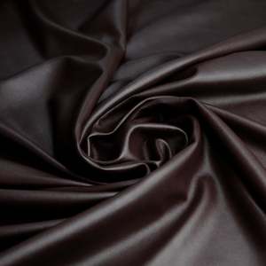 Polyester: Leatherette - Brown