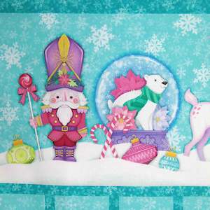 Christmas Panels: Merry and Bright Advent Calendar Panel