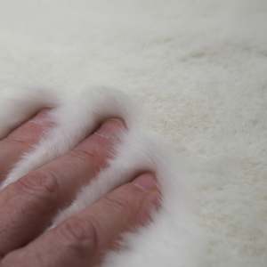 Faux Fur Strips - Polar Bear