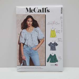 Mccalls Patterns Tops: M8256 Misses Top