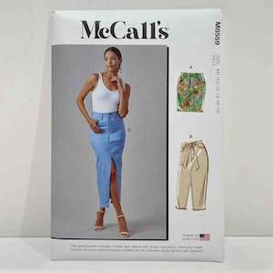 M8559 Misses and Women's Skirts