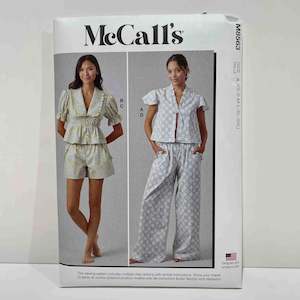 Mccalls Patterns New Arrivals: M8563 Misses Loungewear