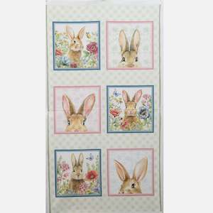 Panels: Bunnies & Blooms Panels