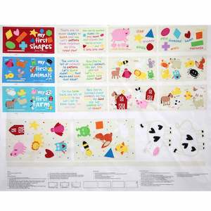 Panels: My First Shapes - Book Panel