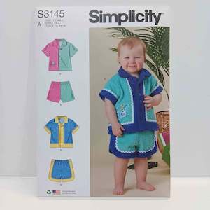 S3145 Babies Shirt and Shorts