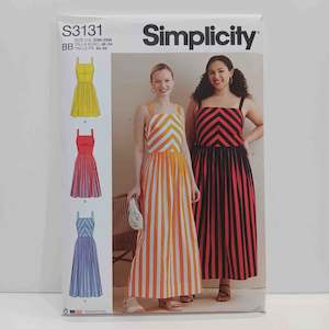 Simplicity Patterns New Releases: S3131 Misses and Women's Dress