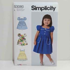 S3080 Toddlers Dresses