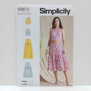 S9613 Misses Tops and Skirts