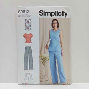 S9612 Misses Tops, Pants and Shorts