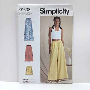 S9608 Misses Pants and Skirt