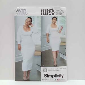 Simplicity Patterns Mimi G Style: S9701 Misses Knit Dress