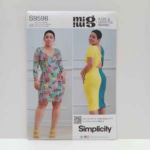 Simplicity Patterns Mimi G Style: S9598 Misses Knit Dresses