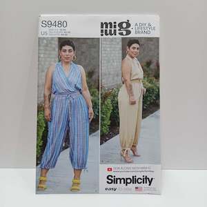 Simplicity Patterns Mimi G Style: S9480 Misses Jumpsuit