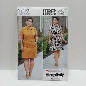 S9463 Misses Shirt Dress