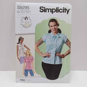 Simplicity Patterns Gertie: S9295 Misses Top