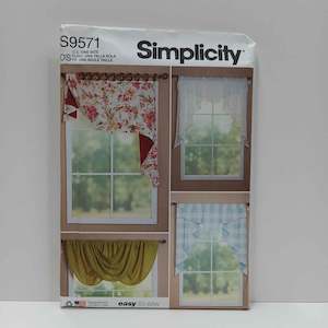 Simplicity Patterns Crafts Homewear: S9571 Valances and Swags