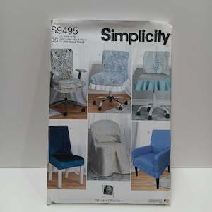 Simplicity Patterns Crafts Homewear: S9495 Chair Slipcovers