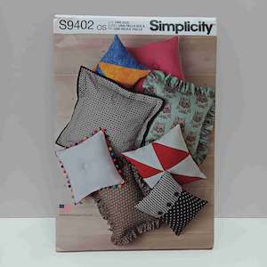 Simplicity Patterns Crafts Homewear: S9402 Cushions