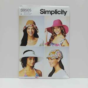 Simplicity Patterns Crafts Accessories: S9505 Hats