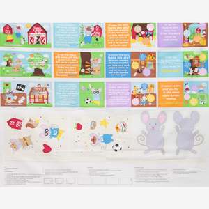 Craft Cotton Fabrics New Arrivals: Huggable & Loveable - There is a Mouse in the Farmhouse