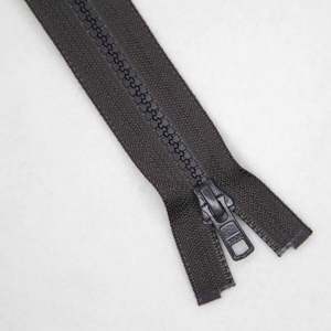 Haberdashery: Zips - Open Ended - Dark Grey