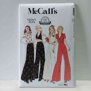 Mccalls Patterns Tops: M8622 Misses Vintage Blouse and Pants