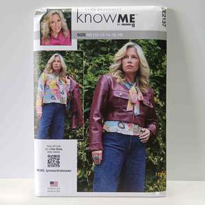 Mccalls Patterns Tops: ME2137 Misses Blouse and Jacket