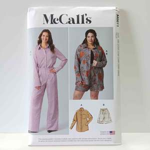 Mccalls Patterns Tops: M8611 Misses and Womens Skirt, Shorts and Pants