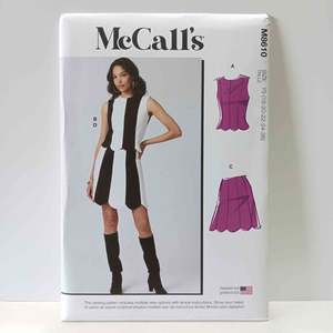 Mccalls Patterns Tops: M8610 Misses Knit Top and Skirt