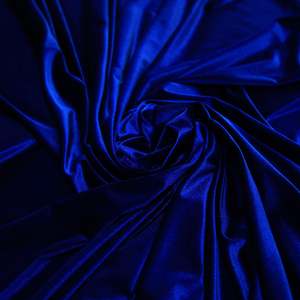 Stretch Velvet - Royal Blue